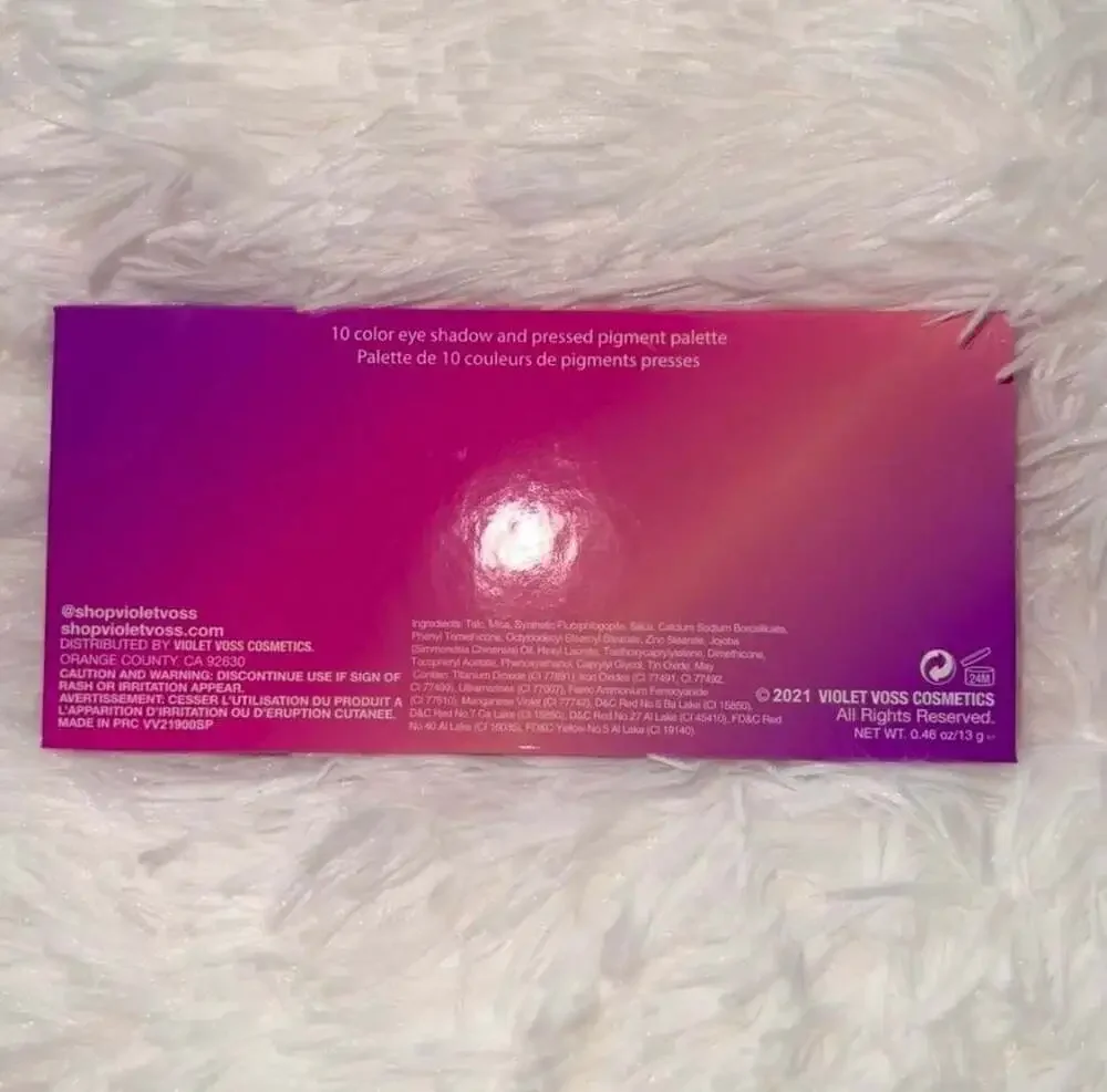 Violet Voss Violet Sunset Pro Series Eyeshadow and Pressed Pigment Palette